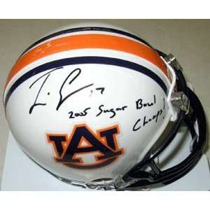   Campbell Memorabilia Signed Auburn Tigers Riddell Replica Mini Helmet