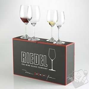 Riedel Wine Series Mixed Cabernet/Viognier Glasses, Set of 4  