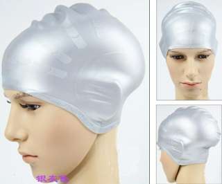 New Swim Swimming Cap With Ear Cup Hat Prevent Water  