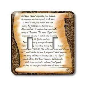 Beverly Turner Name Design   Ryan The Meaning   Light Switch Covers 