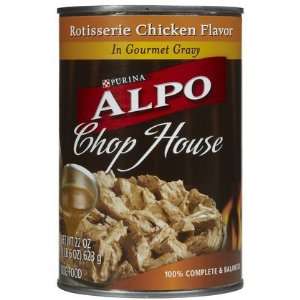 Alpo Chop House Originals   Rotisserie Chicken in Gravy   12 x 22 oz 