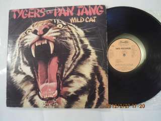 TYGERS OF PAN TANG WILD CAT, RARE YUGO LP VINYL  