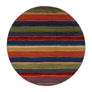  Fancy Yarn Rug, 10 Round