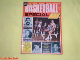  Maravich Bradley and Chamberlain Cover.NBA Preview Team By Team 