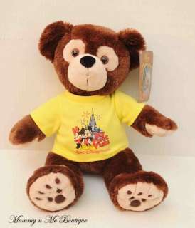 Disney HIDDEN MICKEY MOUSE Plush My First Visit TEDDY BEAR  