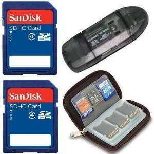   Memory Card Bonus Pack Kit Includes Card Reader and Card Case/Wallet