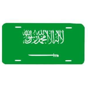  Saudi Arabia Arabian Flag Auto License Plate Automotive
