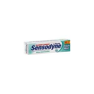  Sensodyne Fresh Mint Toothpaste, 4 oz (Pack of 3) Health 