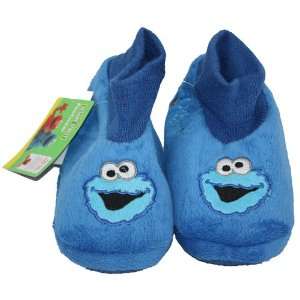 Sesame Street Cookie Monster Toddler Slippers Size Large (9   10)