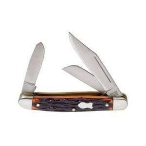 Klein Tools 2 Blade Pocket Knife   Stainless Steel 2 1/4 Sharp Point 