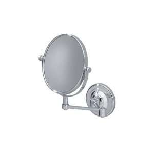  Valsan 53222CR Wall Mounted Shaving Mirror   Round Base In 