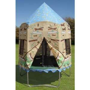   BZJP7506ECTH Kids Childrens Childs Treehouse Trampoline Tent  