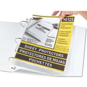 Top Load Polypropylene Sheet Protectors, Standard, Letter 