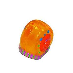  XiaXia Pets Hermit Crab Shell Orange with Festive Design 