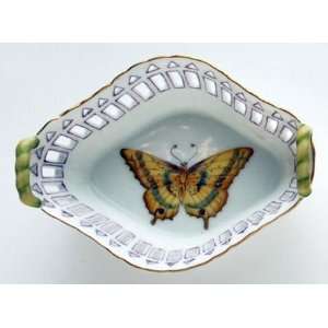  Anna Weatherley Butterfly Small Dish With Handle Purple 4 