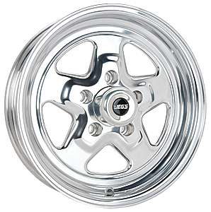 JEGS 67052 Sport Star 5 Spoke Wheel 15 x 4  