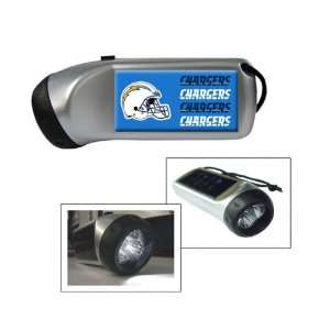  San Diego Chargers Solar Flashlight