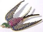 Victorian Spcl 3.70ctw Rosecut Diamond & Pearl Spider Brooch  
