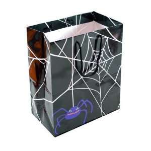  New   Halloween Small Gift Bag Spider Web Case Pack 296 by 
