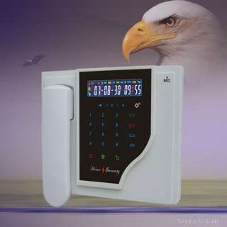 New intelligent LED Screen touch GSM alarm System  