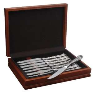    Oneida Flatware Dover Steak Knives W/Box Set Of 8