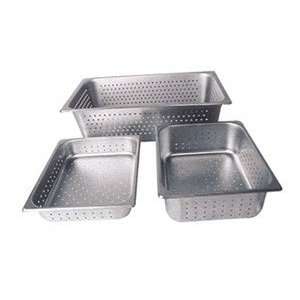   Steel Perforated Full Size Steam Table Pan   6