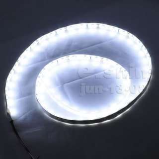 WHITE 60 SMD LED FLEXIBLE STRIP LIGHT LAMP WATERPROOF  