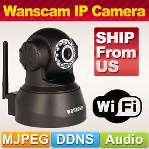 LOCAL DELIVERY WIFI WIRELESS IP CAMERA P/T NIGHTVIEW FREE DDNS MOTION 