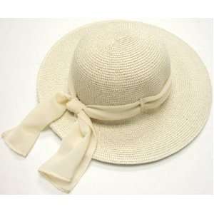 Ladies Straw Gardening Hats Wide Brim Summer Straw Hat  