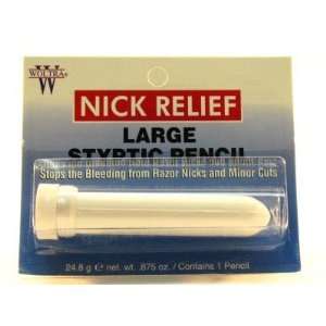  Nick Relief Styptic Pencil Large (Blister) (3 Pack) with 
