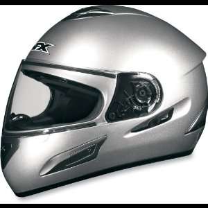  AFX FX 100 Sun Shield Helmet , Color Silver, Size Lg 