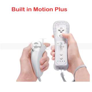   Nunchuck +Remote Controller Built in Motion Plus For Nintendo Wii