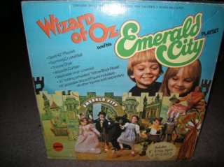 MEGO Wizard of Oz playset with dolls accessories 1976  