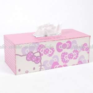  Hello Kitty Tissue Box Cover Holder Pink Purple