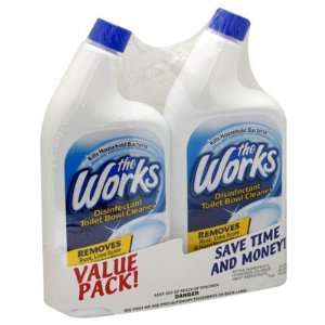  The Works 32 ounce Toilet Bowl Cleaner (2 Pack)