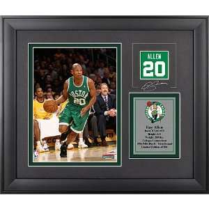   Celtics Ray Allen Signature Series Framed Photo 