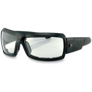  Bobster Trike Sunglasses   Black/Clear Automotive