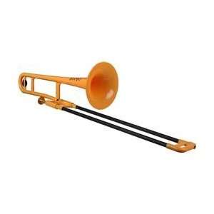    Jiggs Whigham pBone Plastic Trombone in Yellow Musical Instruments
