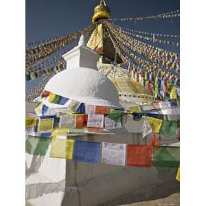 Buddhist Stupa Known as Boudha at Bodhanath, Kathmandu, Nepal. Taken 