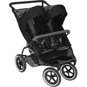  Phil and Teds e3 Buggy Twin Stroller (Black)   TinyRide Baby