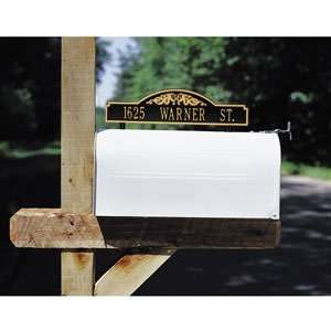  Two Sided Scroll Mailbox Marker Patio, Lawn & Garden