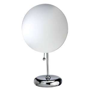 Beautiful 5 in 1 Round chrome Vanity, Hand Held, Wall Mounted, Suction 