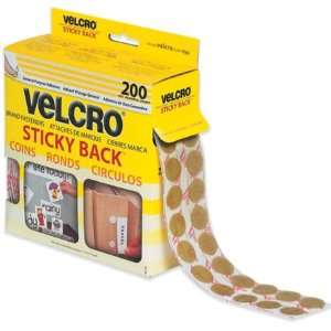  3/4 Dots   Beige Velcro Tape   Combo Packs (200/Case 