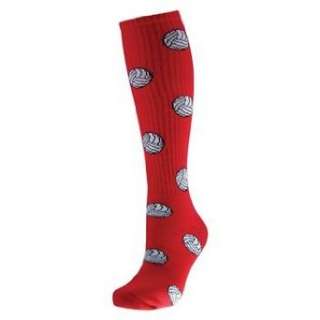  Red Lion® Volleyball Print Knee High Socks Clothing