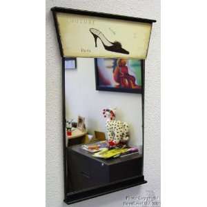  Emily Adams Licensed Wall Glass Shoe Opera Mirror