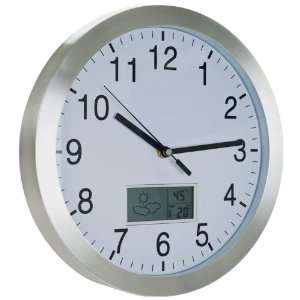  NEW TGT Weather Forecast Wall Clock   12 inch Aluminum 