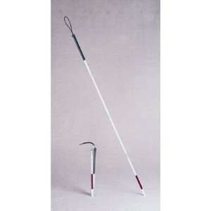  Folding Blindsmans Cane in White / Red Health & Personal 