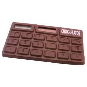   / Choculator Chocolate bar Shaped Solar Calculator Electronics