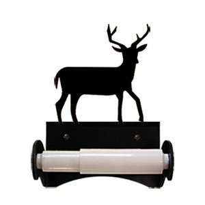 Deer Toilet Tissue Holder With Plastic Roller by Village Wrought Iron 